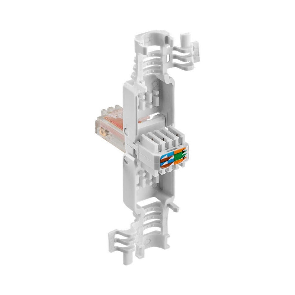 RJ45 Network Plug CAT 6 UTP Unshielded Tool Free Tool less Modular Con ...