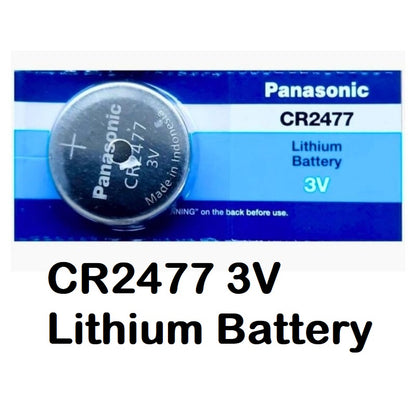 10-Pack CR2477 Panasonic 3 Volt Lithium Coin Cell Batteries | Best 10-Pack CR2477 Panasonic 3 Volt Lithium Coin Cell Batteries | Best