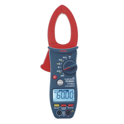 Sanwa DCM301 Digital Clamp Meter 1000 Amps AC TRMS EF NCV Detection