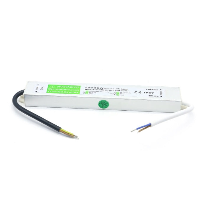 LED Driver IP67 Waterproof 12V 36W Electronic Power Supply Led Strip Transformers Adapter DC 12V