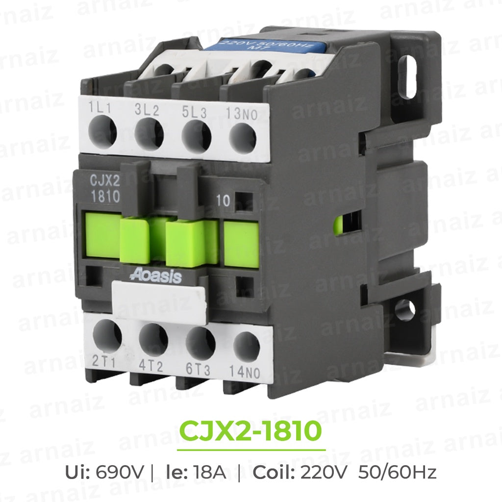 9A to 32A AC Magnetic Contactor CJX2 Contactors 0910 1210 1810 2510 3210 220V Aoasis Best Quality