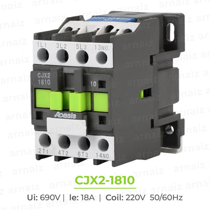 9A to 32A AC Magnetic Contactor CJX2 Contactors 0910 1210 1810 2510 3210 220V Aoasis Best Quality