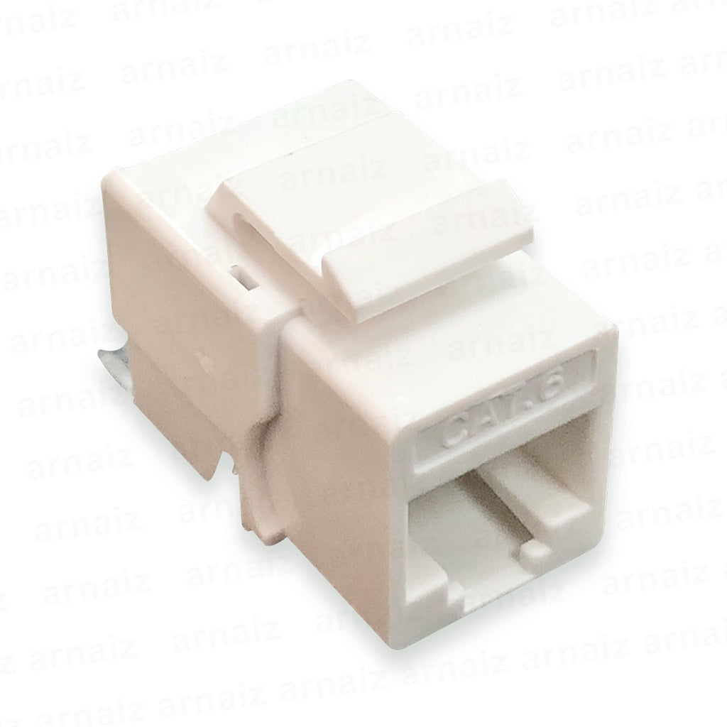 CAT6 IO Keystone Jack RJ45 Tool Less type Unshielded UTP Network Jack ...