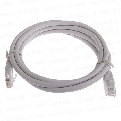 LQD Patch Cable Molded Cat6 2 meters RJ45 UTP Network Gray CT101I-02X-30 2M