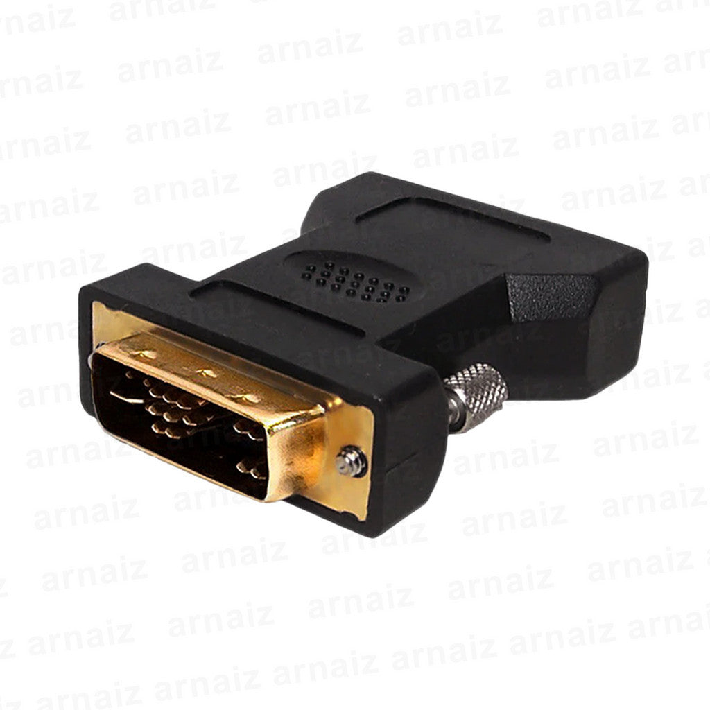 LQD DVI 12P+4+KEY Male to VGA 15 Female Adaptor Gold Plated Analog MGDVI 1183 SVGA Adapter Video