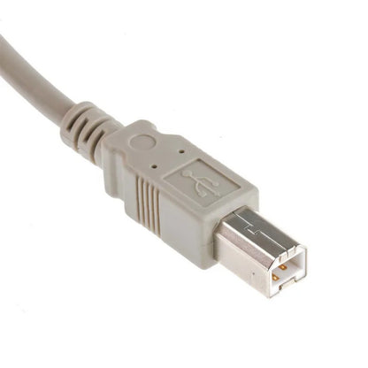 LQD USB A to B Cable M/M Male to Male 6 Feet 24/28 for Computers PC Laptop Printer Keyboard Mouse