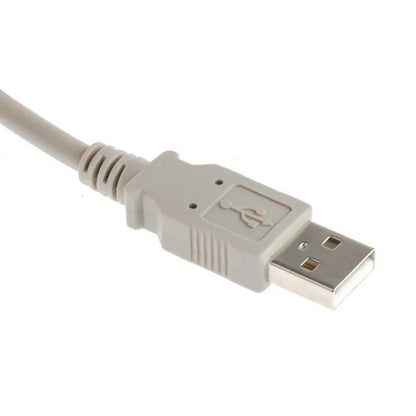 LQD USB A to B Cable M/M Male to Male 6 Feet 24/28 for Computers PC Laptop Printer Keyboard Mouse