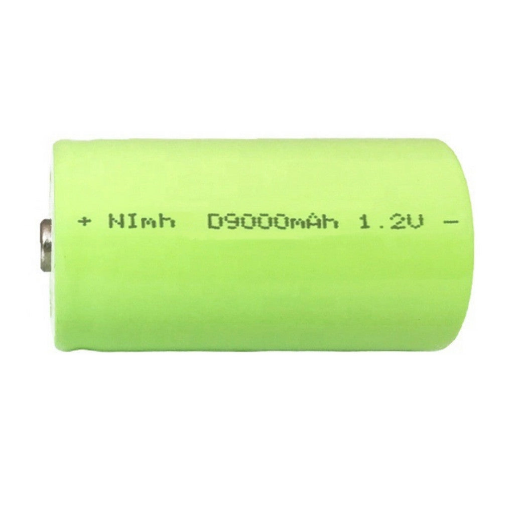 LQD Size D (1pc) Rechargeable NiMH Battery 1.2V 9000mAh HR20