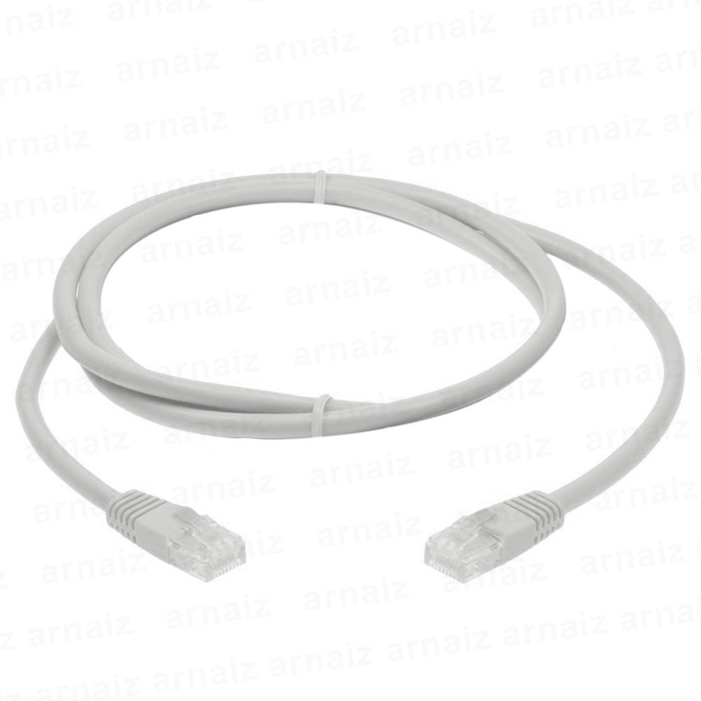 LAN Cable Cat5E 1 meter RJ45 UTP Network Ethernet Gigabit Gray Patch Cord XCA-5E/1M
