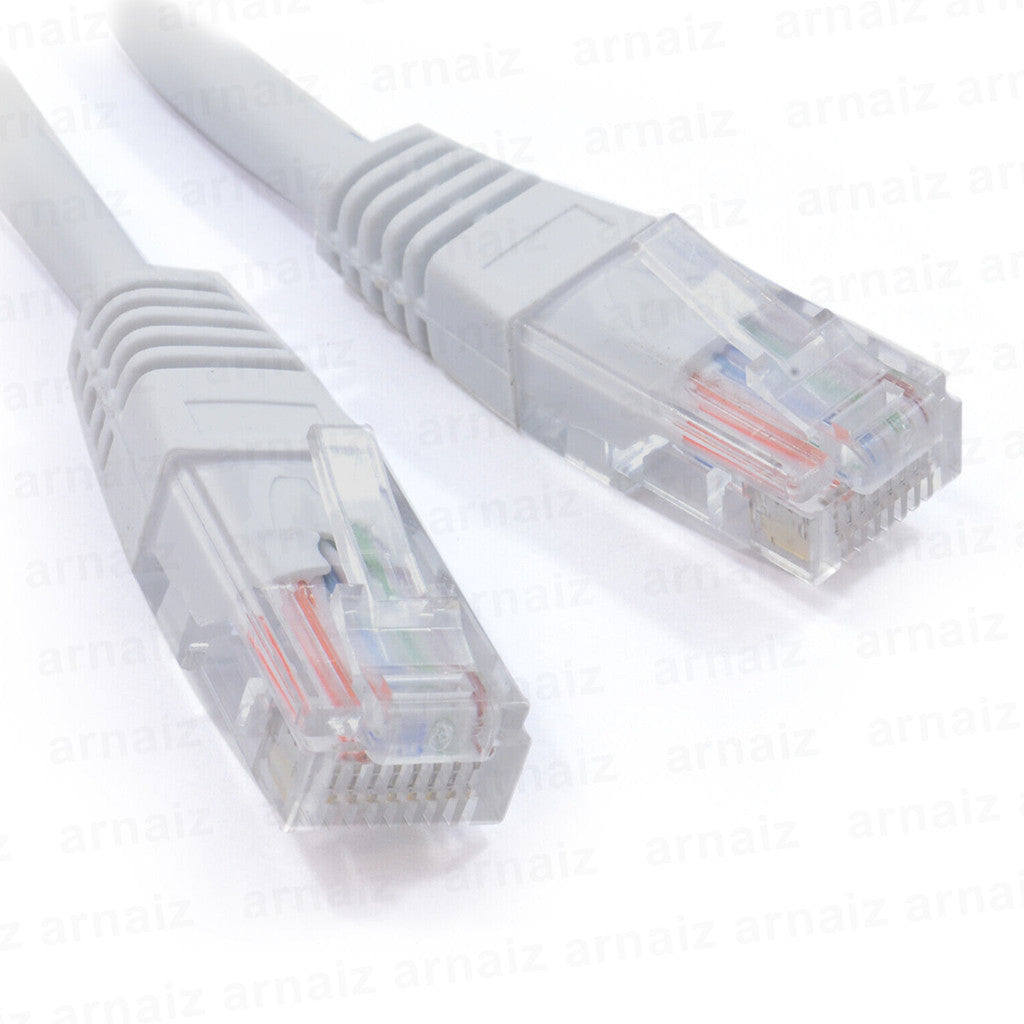 LAN Cable Cat5E 1 meter RJ45 UTP Network Ethernet Gigabit Gray Patch Cord XCA-5E/1M