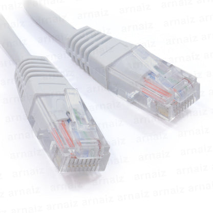 LAN Cable Cat5E 1 meter RJ45 UTP Network Ethernet Gigabit Gray Patch Cord XCA-5E/1M