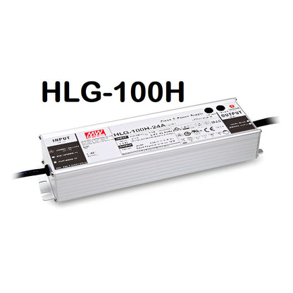 Meanwell LED Driver Power Supply HLG Series Metal Enclosure Mean Well Power Supply 12V 24V