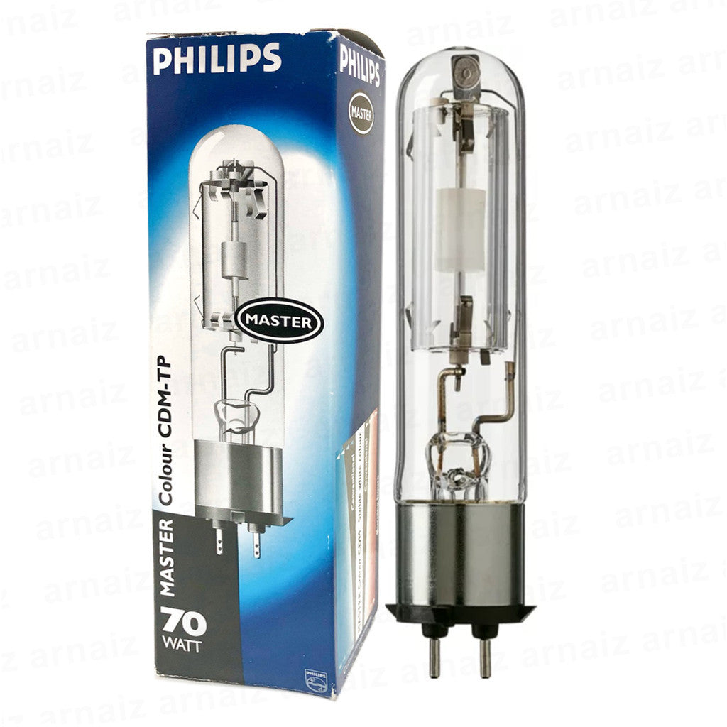 LQD Philips MASTERColour CDM-TP 70W/942 PG12-2 1CT/12 Universal Halogen Discharge Lamp