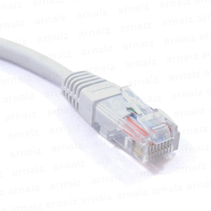LAN Cable Cat5E 1 meter RJ45 UTP Network Ethernet Gigabit Gray Patch Cord XCA-5E/1M